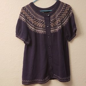 Lane bryant sweater short sleeved